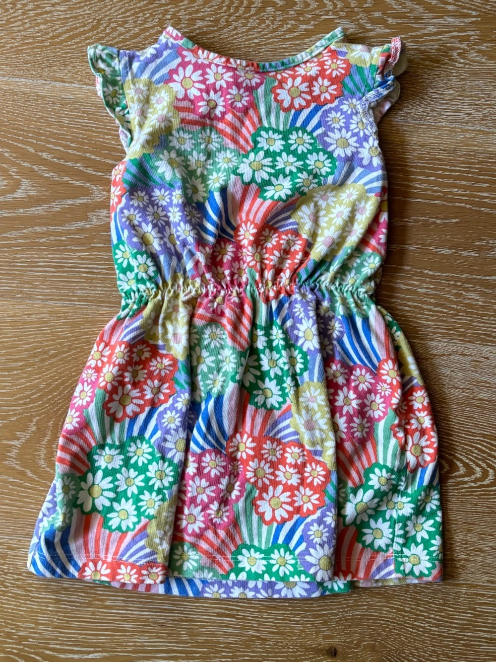 Mini Boden Toddler Flower Bouquet Dress, size 2-3 Years
